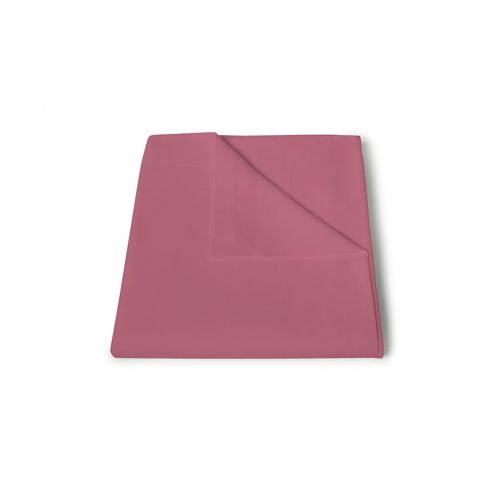 DRAP PLAT COTONELLE ROSE DE BOIS